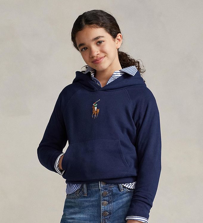 Polo Ralph Lauren Hoodie Classic Navy New Styles Every Day