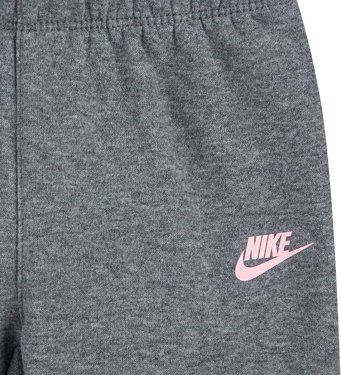 Nike Sweat Set - Hoodie/Sweatpants - Carbon Heather