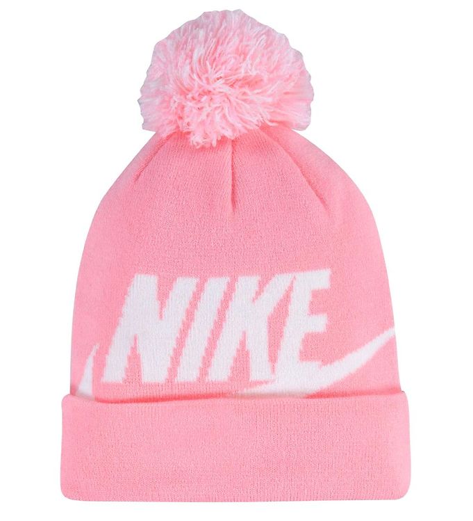 Nike Beanie/Gloves - Knitted - Swoosh - Pink » Cheap Delivery