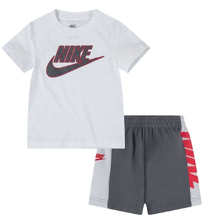 Nike Shorts Set - T-shirt/Shorts - Amplify - Smoke Grey