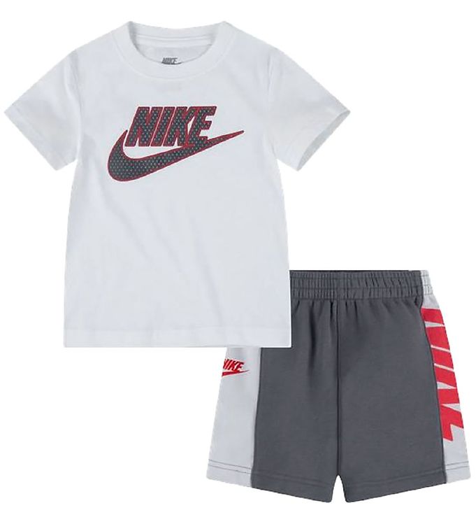 Nike Shorts Set - T-shirt/Shorts - On The Spot - Black/Grey