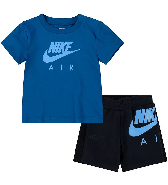 Nike Shorts Set - - Air - Black/Blue
