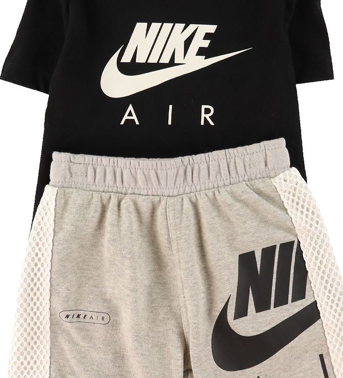 Nike Shorts Set - T-shirt/Shorts - Light Iron Ore Heather