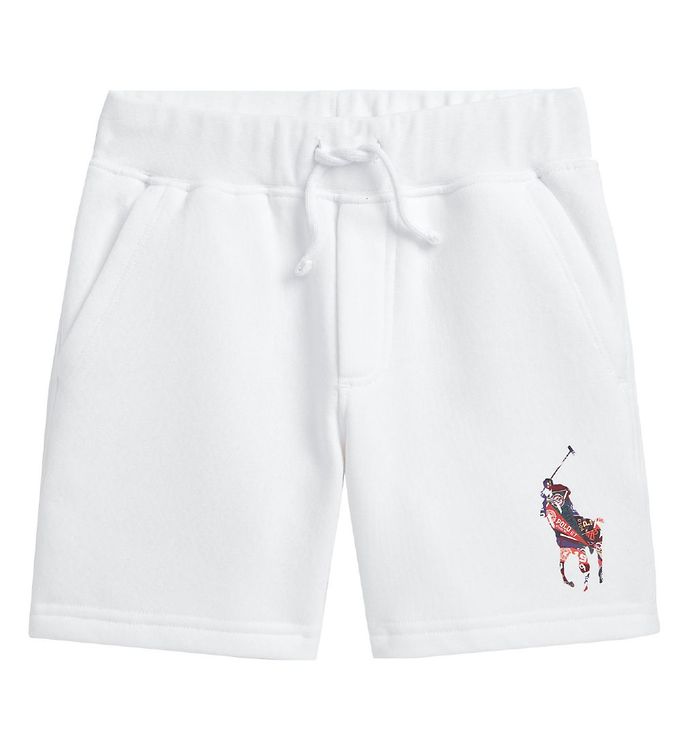 Polo Ralph Lauren Shorts - Active - White » New Styles Every Day