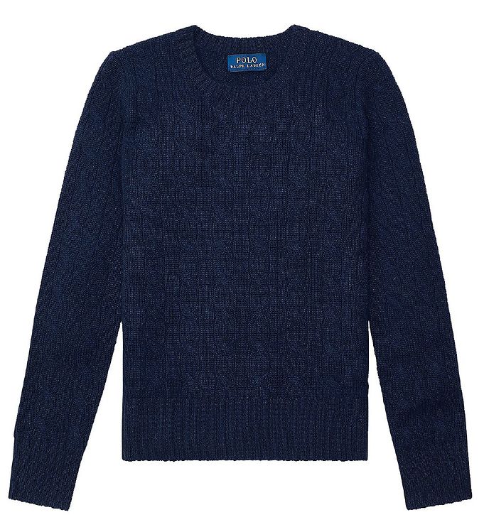 Polo Ralph Lauren Tröja Kashmir Höst I Fransk Marinblå