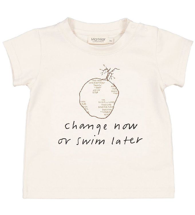 Marmar T Shirt Marmar Charity Off White M. Tryck