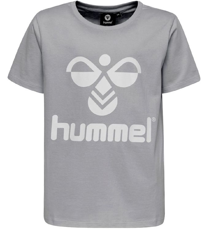 ribben Forføre Lodge Hummel T-shirt - hmlTRES - Grey Melange | Quick Shipping