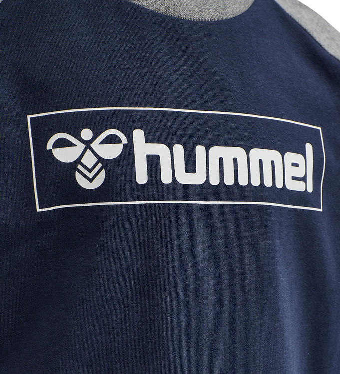 Hummel Blouse - hmlBOX - Navy/Grey » Quick Shipping