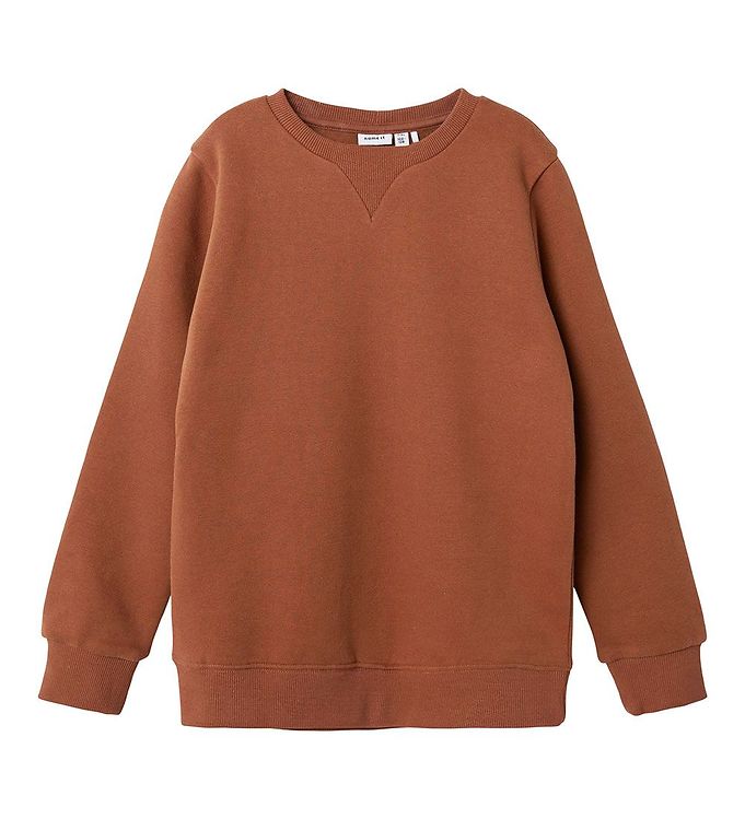 baard Beoefend Indirect Name It Sweatshirt - Noos - NkmLeno - Maple Syrup » Kids Fashion