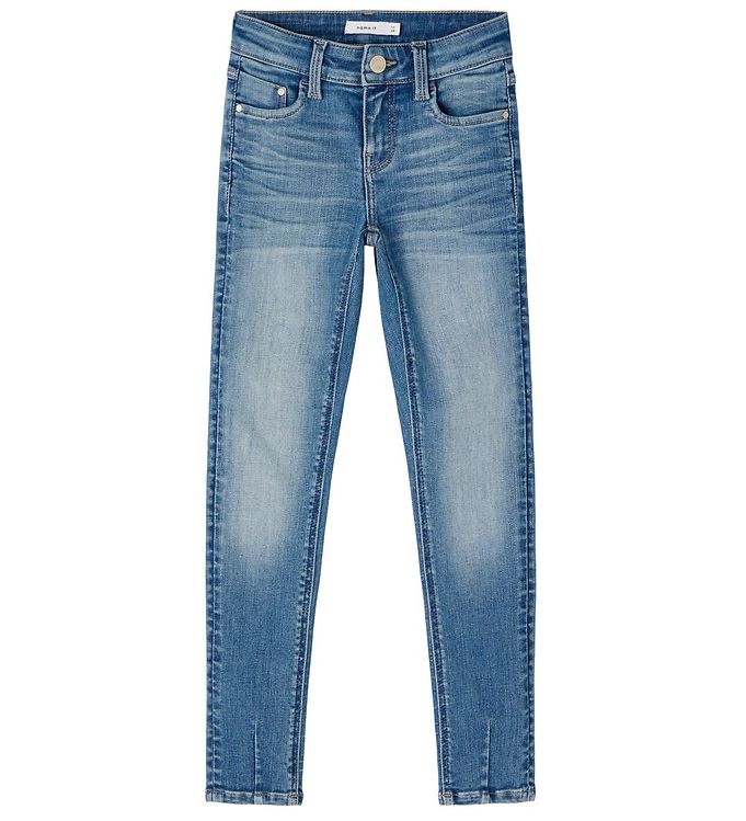 Name It Jeans - Noos - NkfPolly - Medium Blue Denim | Stretchjeans