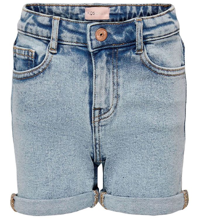mock blåhval dråbe Kids ONLY Shorts - Noos - KogPhine - Light Blue Denim