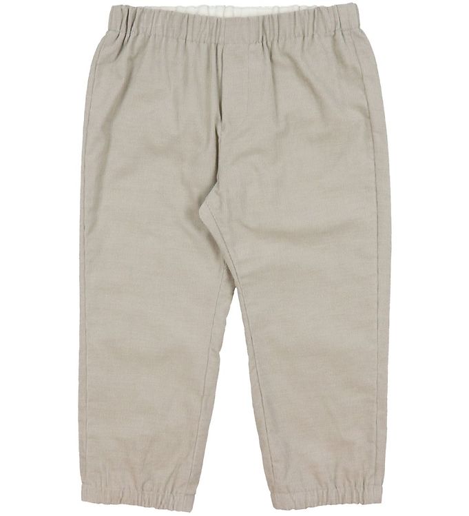 Emporio Armani Manchesterbyxor Light Beige