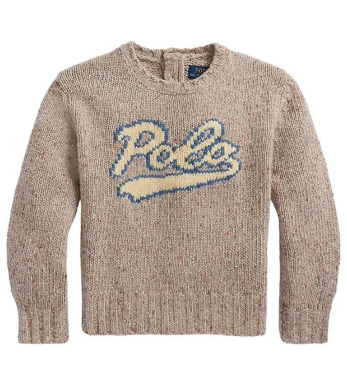 Polo Ralph Lauren Tröja Ull Andover Ll Beige
