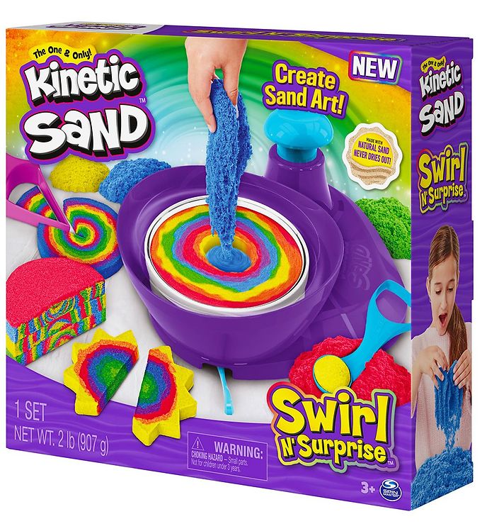 Kinetic Sand - Swirl N Surprice » Always Cheap Delivery
