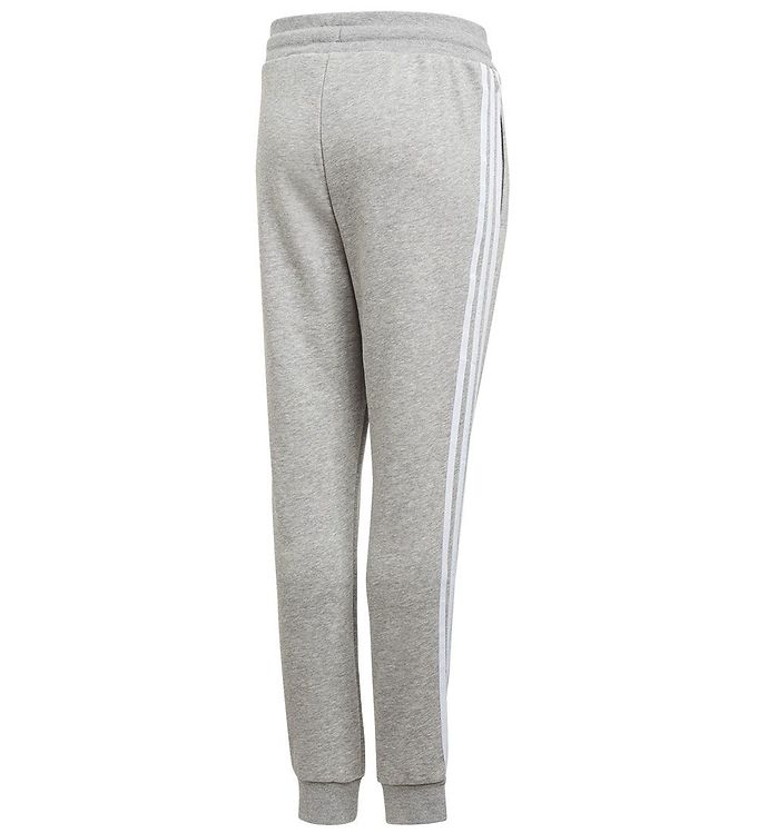 spansk ikke Forfalske adidas Originals Sweatpants - Trefoil Pants - Mgreyh/White