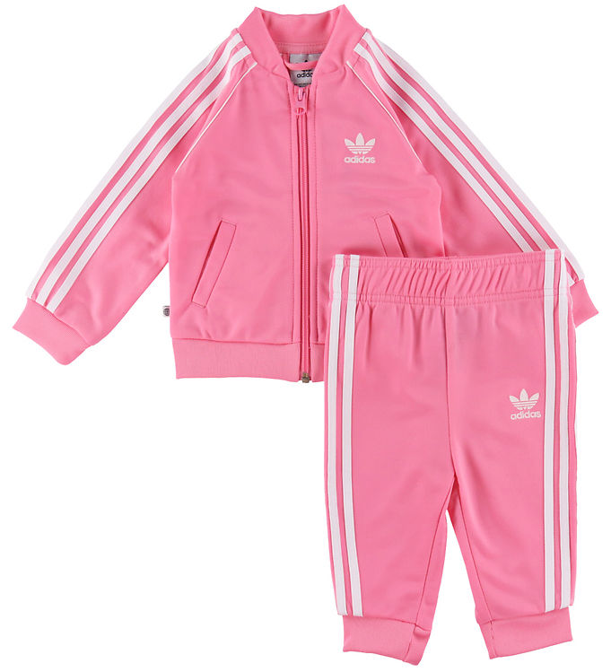 Pogo stick sprong Caroline Penelope adidas Originals Tracksuit - SST Tracksuit - Pink » Kids Fashion