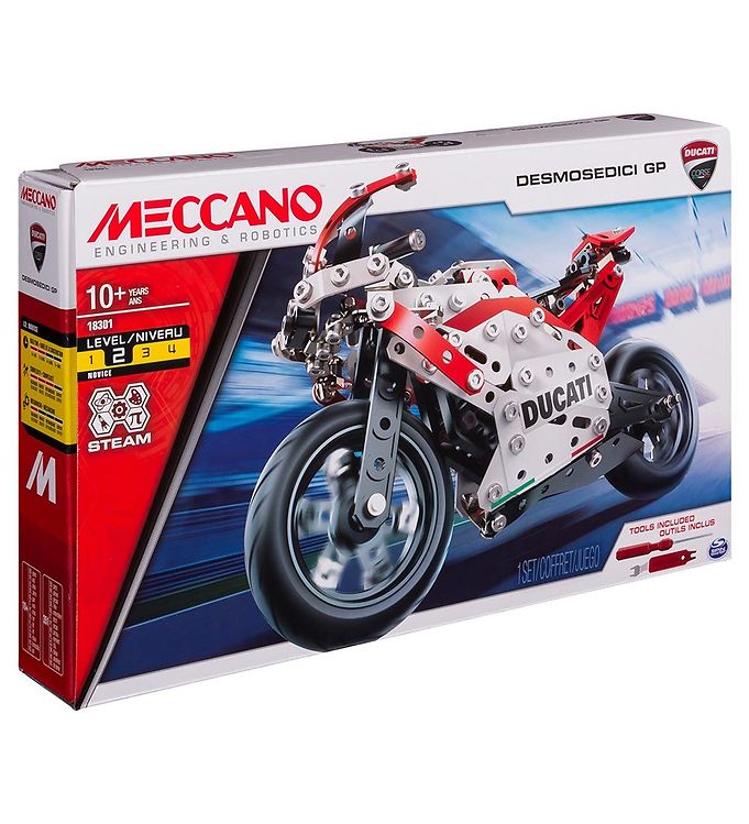 Incierto mil millones saltar Meccano Construction Playset - Ducati Moto GP Vehicle