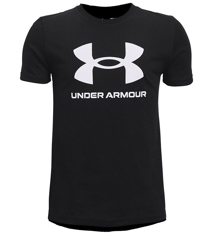 Under Armour T Shirt Sportsyl Logo Svart