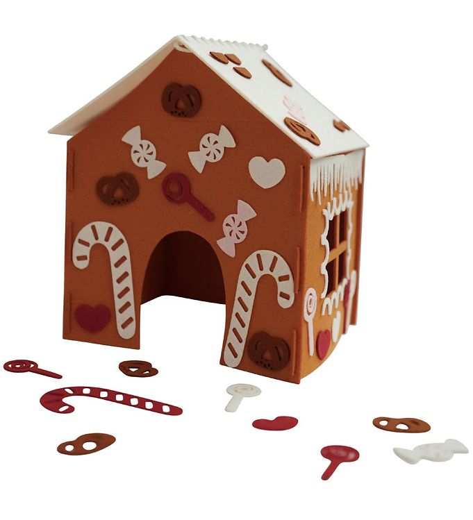 Fabelab Byg-Selv - Gingerbread House Kit - Gingerbread House hou