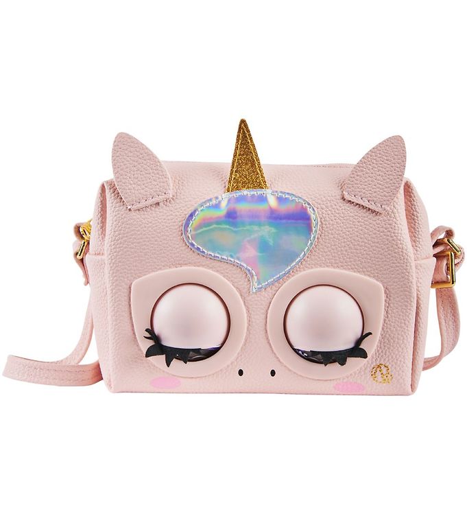 Purse Pets Bag w. Flashing Eyes - Unicorn » New Styles Every Day