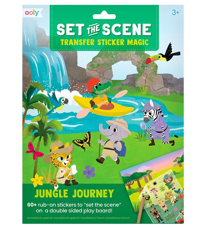 Ooly Stickers - Set The Scene - Jungle Journey » Cheap Delivery Ooly Stickers - Set The Scene - Jungle Journey » Cheap Delivery