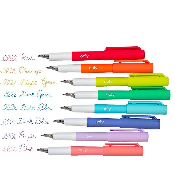 Ooly Fountain pen - 8 Pcs - Color Write Fountain Pens