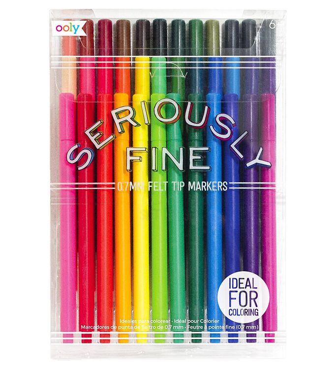 Ooly Double-Sided Markers - 8 Pcs - Pastel Liners Dual Tip Marke