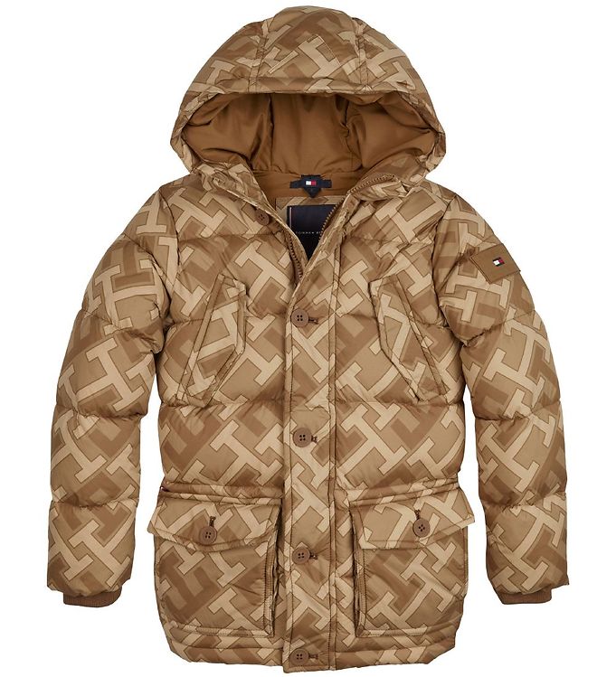 Tommy Hilfiger Quilted Jacket - Padded Jacket Monogram Park - Mo