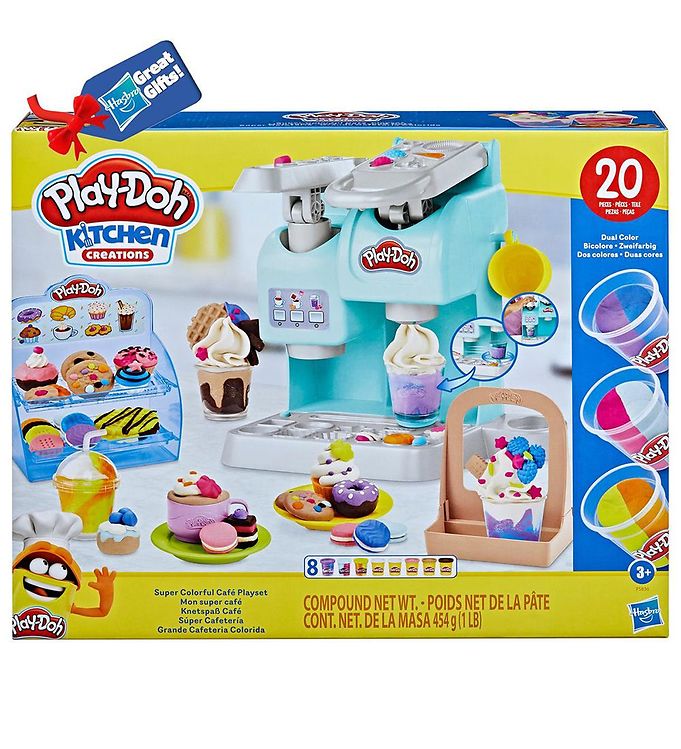 Play-Doh Pâte à Modeler - Créations cuisine - Super Café coloré