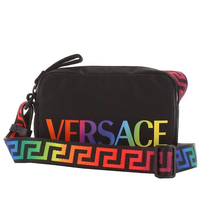 Versace Shoulder Bag - Black/Multicolour » Prompt Shipping