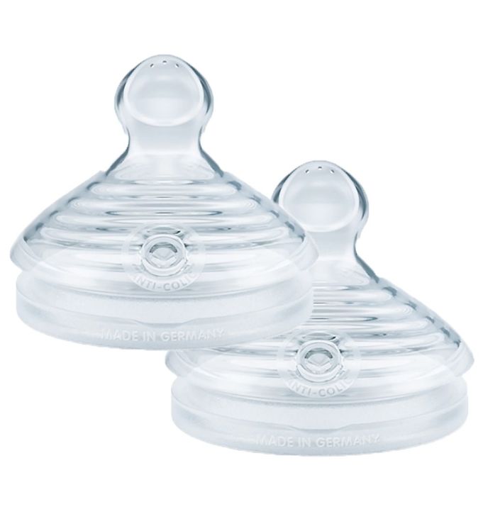 Nuk Tétines de Biberon - Doublure Nature Tétine Silicone - 2 Pack