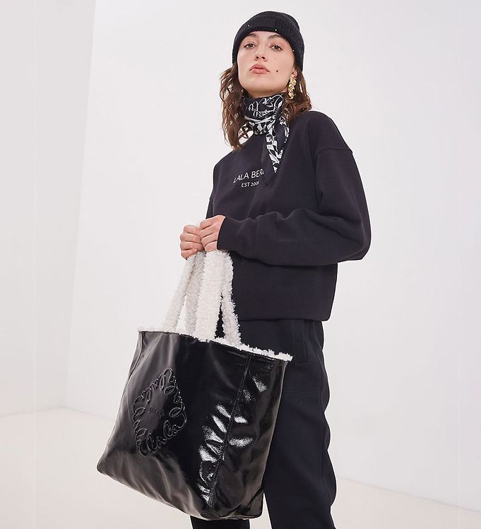 Lala Berlin Shopper Reversible Melle White Black