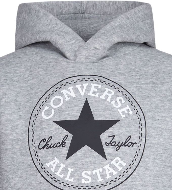 Converse Hoodie - Grey Heather » Cheap Delivery » Fashion Online