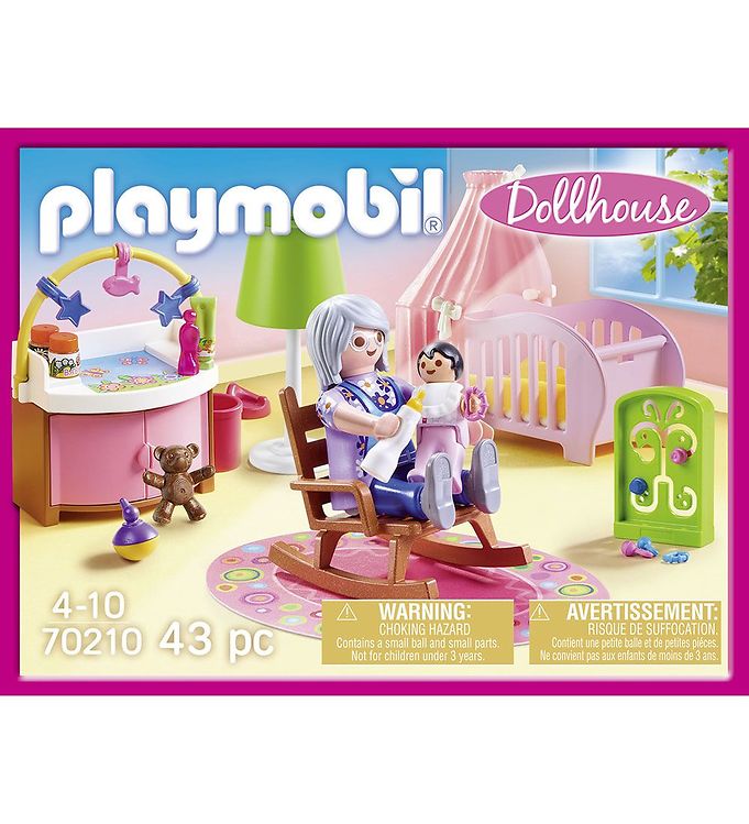 Playmobil Dollhouse - Baby room - 70210 - 43 Parts