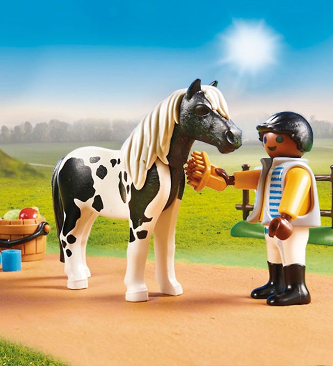 Playmobil Country - Poney de collectionLewitzer - 70515 - 22 Parties