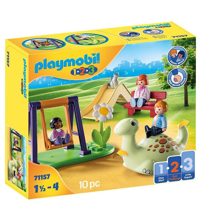binnenkort Voorkeursbehandeling Bij wet Playmobil - 1.2.3 - Speeltuin » Altijd Goedkope Levering