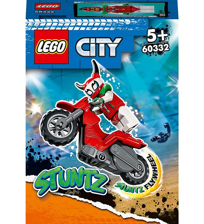 LEGO City Bike - - Scorpion 15 Parts Stunt 60332 Reckless Stuntz