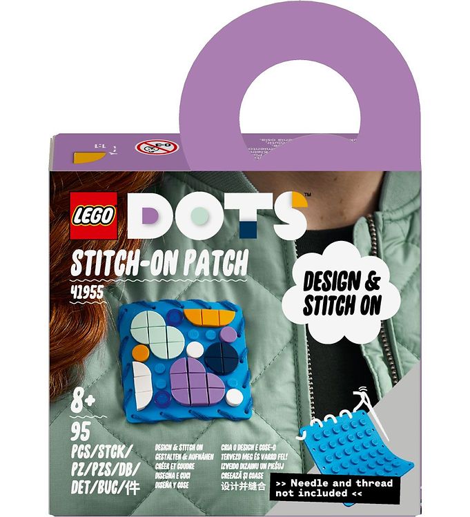 LEGO DOTS - Stitch-on Patch 41955 - 95 Parts » ASAP Shipping