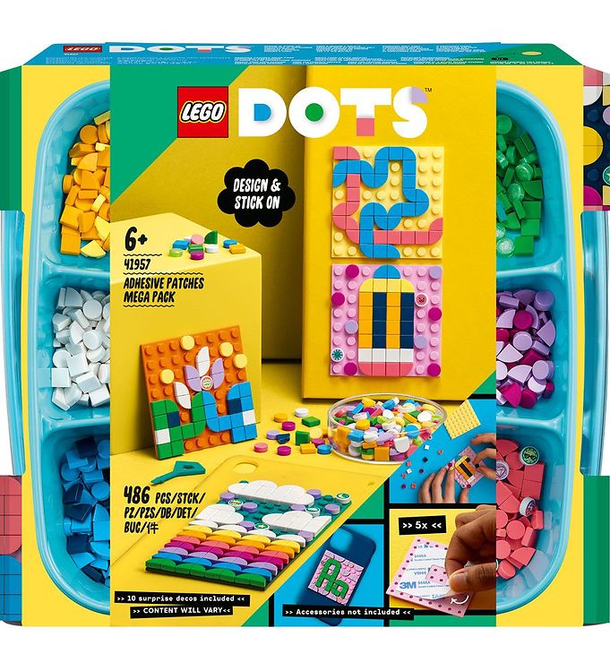LEGO DOTS - Adhesive Patches Mega Pack 41957 - 486 Parts