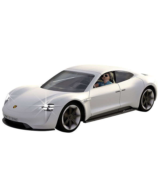 Playmobil Télécommande Voiture - Porsche Mission E - Blanc - 70765 - 2