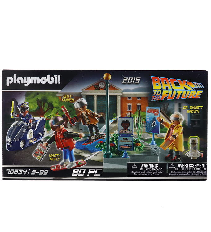 Playmobil Zurück in die Zukunft - Teil II Die Hoverboard-Jagd 