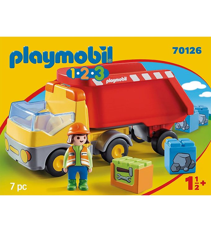 Playmobil 1.2.3 - Camion - 70126 - 7 Parties