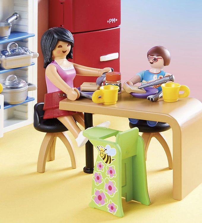 Playmobil Dollhouse - Cuisine familiale - 70206 - 129 Parties