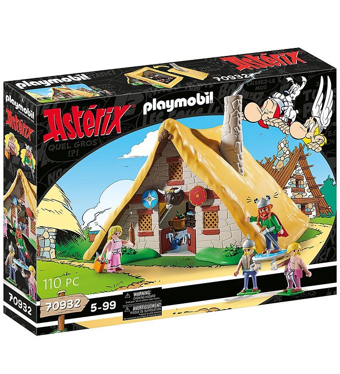 Playmobil Asterix - Cabane de Majestix - 70932 - 110 Parties