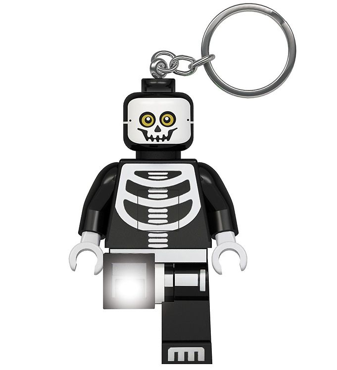LEGO Schlüsselanhänger m. Taschenlampe - Lego Skelett