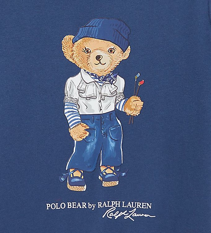 Ralph Lauren Kids polo teddy-print sweatshirt