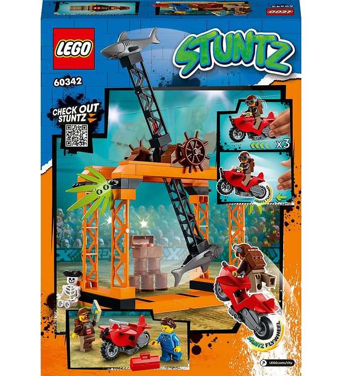 LEGO City Stuntz - The Shark Attack Stunt Challenge 60342 - 122
