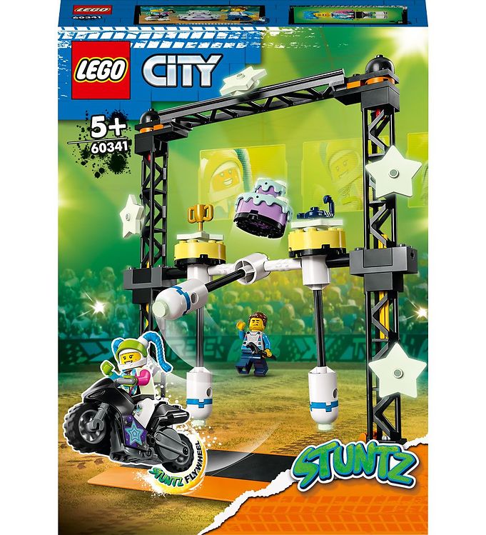 LEGO City Stuntz - The Knockdown Stunt Challenge 60341 - 117 Par