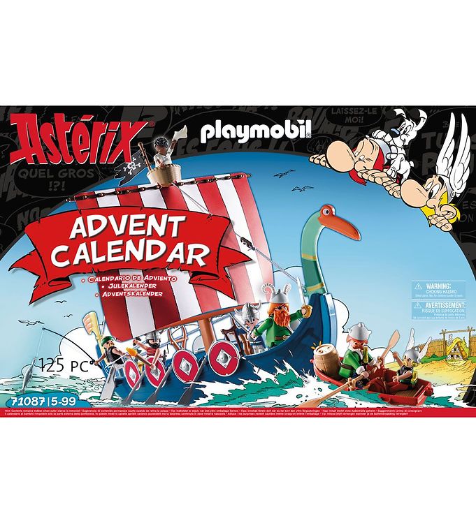 Playmobil Christmas 71087 pas cher, Calendrier de l'Avent Astérix