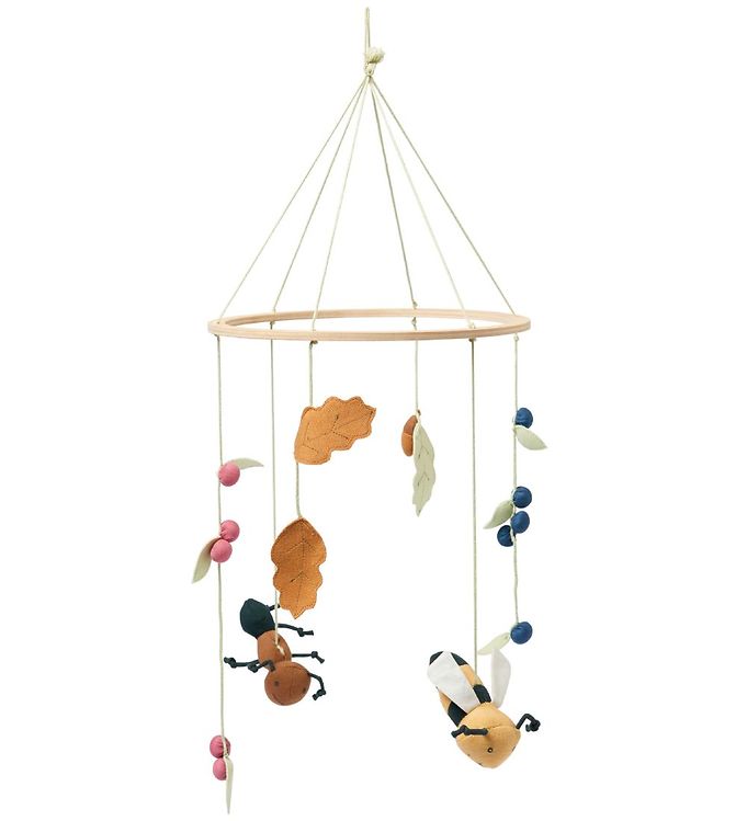kalligrafie genoeg thuis Kids Concept Baby Mobile - Edvin - Wood w. Bee and Ant